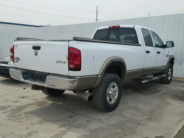 3D7MX38A38G155036 - 2008 DODGE RAM 3500 S WHITE photo 4