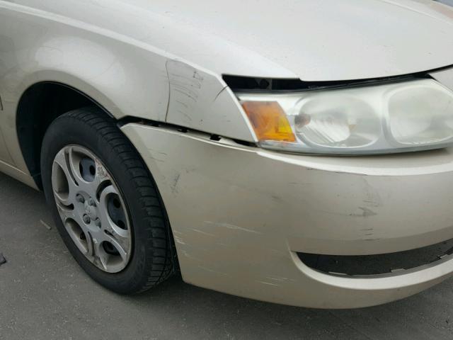 1G8AJ52F64Z167250 - 2004 SATURN ION LEVEL BROWN photo 9