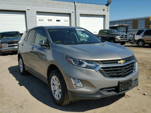 3GNAXSEV3JS502180 - 2018 CHEVROLET EQUINOX LT GRAY photo 1