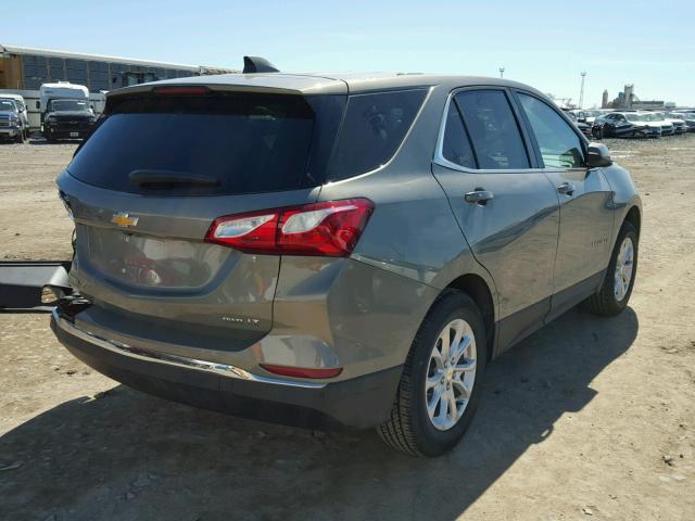 3GNAXSEV3JS502180 - 2018 CHEVROLET EQUINOX LT GRAY photo 4