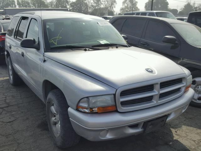 1D4HR38NX3F554077 - 2003 DODGE DURANGO SP SILVER photo 1