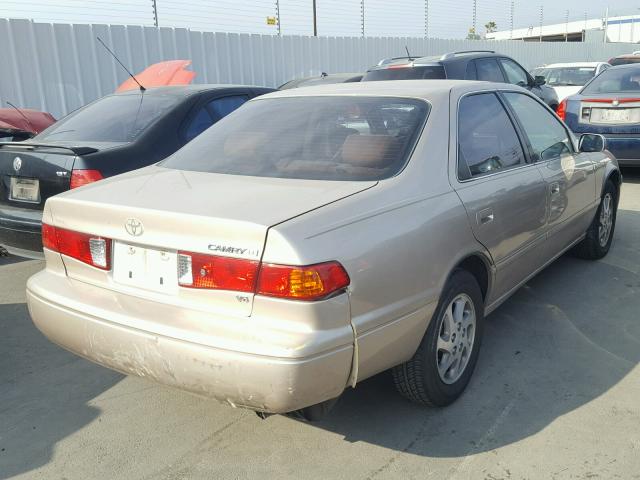 JT2BF22K4Y0256390 - 2000 TOYOTA CAMRY CE GOLD photo 4