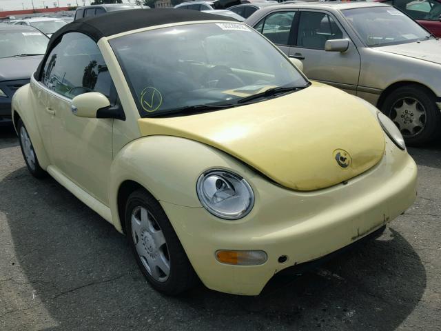 3VWCK21Y43M311839 - 2003 VOLKSWAGEN NEW BEETLE 黄色 照片 1