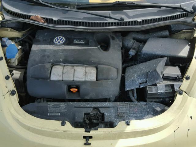 3VWCK21Y43M311839 - 2003 VOLKSWAGEN NEW BEETLE 黄色 照片 7