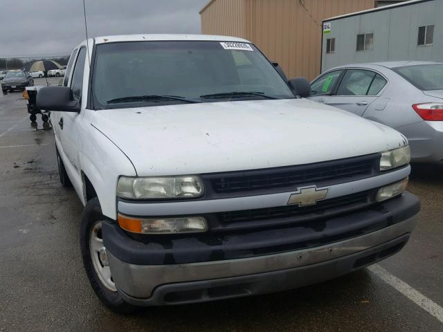 2GCEC19V621415204 - 2002 CHEVROLET SILVERADO WHITE photo 1