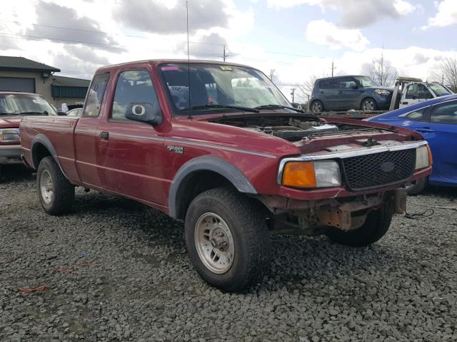 1FTCR15X6RPC18690 - 1994 FORD RANGER SUP RED photo 1