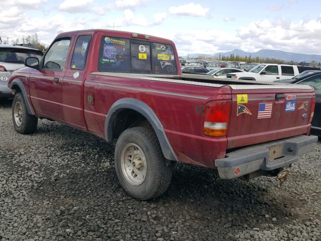 1FTCR15X6RPC18690 - 1994 FORD RANGER SUP RED photo 3