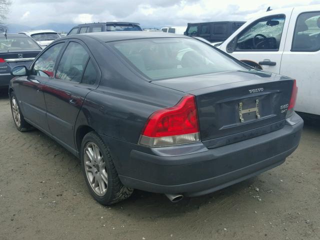 YV1RS58D122195954 - 2002 VOLVO S60 2.4T GRAY photo 3