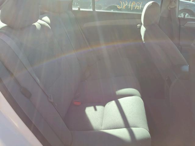 1G1ZG57B38F243908 - 2008 CHEVROLET MALIBU LS თეთრი ფოტო 6