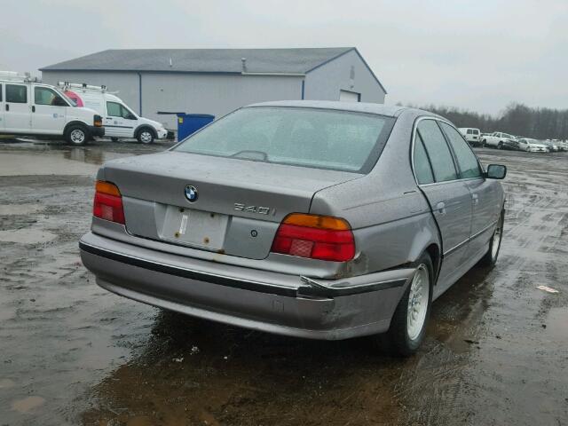 WBADE6323VBW53904 - 1997 BMW 540 I AUTO GRAY photo 4