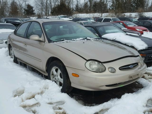 1FAFP52U5WA122087 - 1998 FORD TAURUS LX TAN photo 1