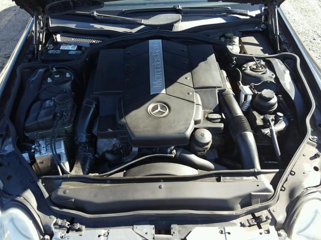 WDBSK75F13F017043 - 2003 MERCEDES-BENZ SL 500R BLACK photo 7