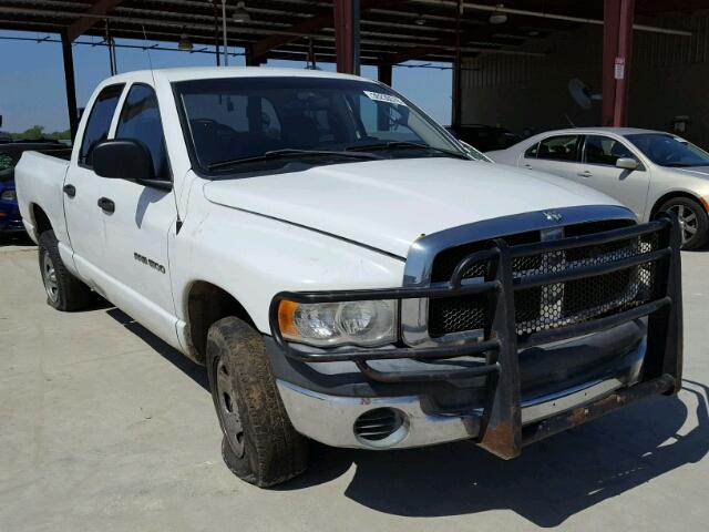 1D7HU18N73J548319 - 2003 DODGE RAM 1500 S WHITE photo 1