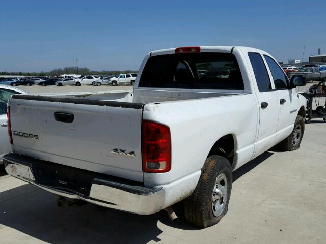 1D7HU18N73J548319 - 2003 DODGE RAM 1500 S WHITE photo 4