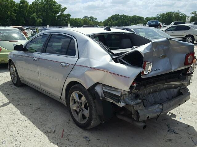 1G1ZC5E01CF213196 - 2012 CHEVROLET MALIBU 1LT ნაცრისფერი ფოტო 3