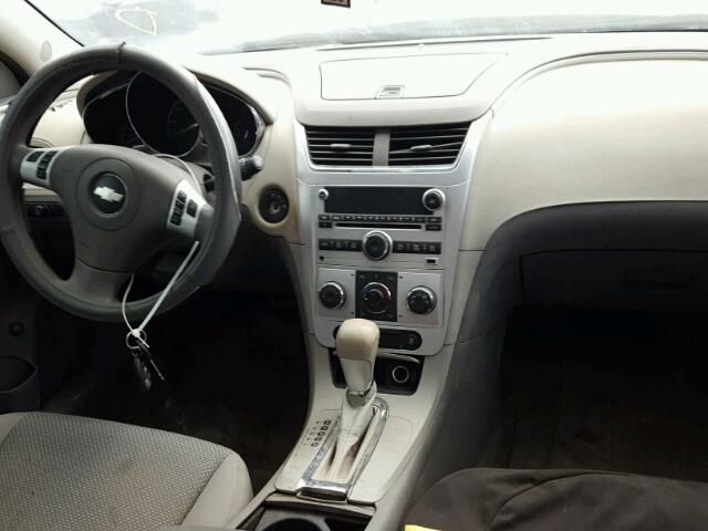 1G1ZC5E01CF213196 - 2012 CHEVROLET MALIBU 1LT ნაცრისფერი ფოტო 9