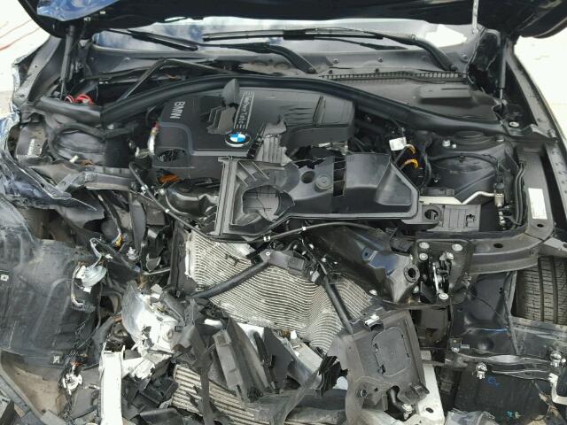 WBA3C3G53ENS67258 - 2014 BMW 320 I BLUE photo 7