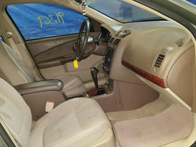 1G1ZS51F06F149329 - 2006 CHEVROLET MALIBU LS მწვანე ფოტო 5