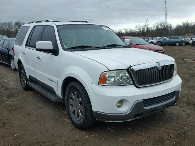 5LMFU28R33LJ02708 - 2003 LINCOLN NAVIGATOR WHITE photo 1