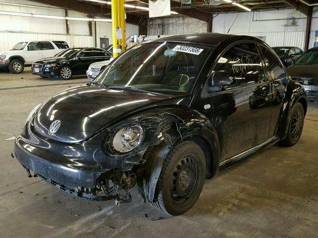 3VWCA21C9XM442293 - 1999 VOLKSWAGEN NEW BEETLE 黑色 照片 2