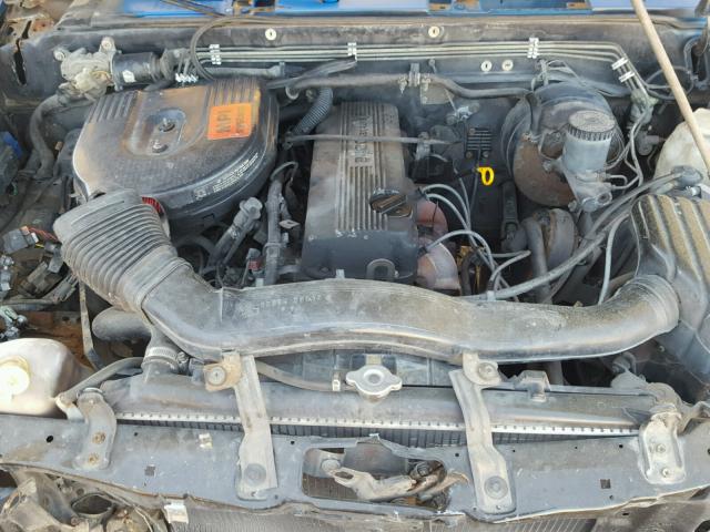 1N6SD11S6LC361266 - 1990 NISSAN D21 SHORT BLUE photo 7