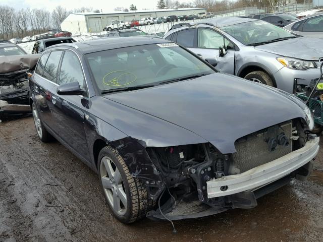 WAUKH74FX8N121736 - 2008 AUDI A6 AVANT Q BLUE photo 1