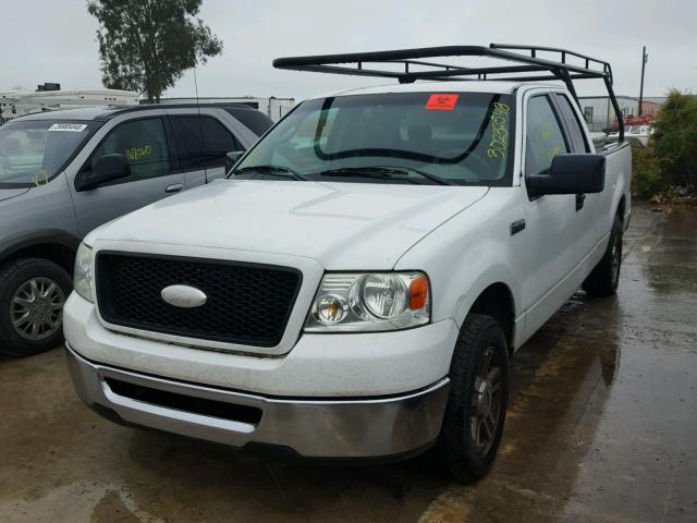 1FTPX12596NA85120 - 2006 FORD F150 WHITE photo 2