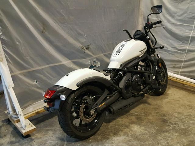 JKAENEA11GDA05896 - 2016 KAWASAKI EN650 A WHITE photo 4