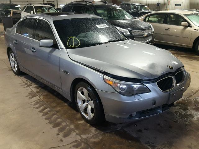 WBANA53585B858087 - 2005 BMW 525 I GRAY photo 1