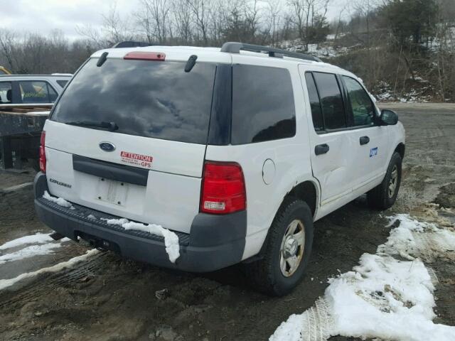 1FMZU72K73ZB13913 - 2003 FORD EXPLORER X WHITE photo 4