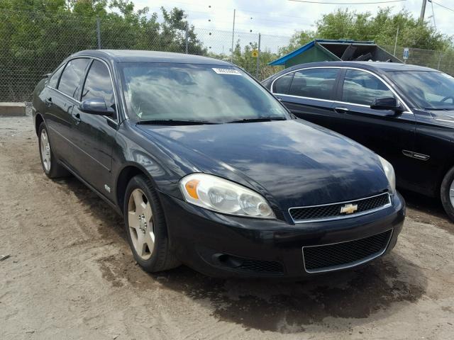 2G1WD58C769333149 - 2006 CHEVROLET IMPALA SUP BLACK photo 1