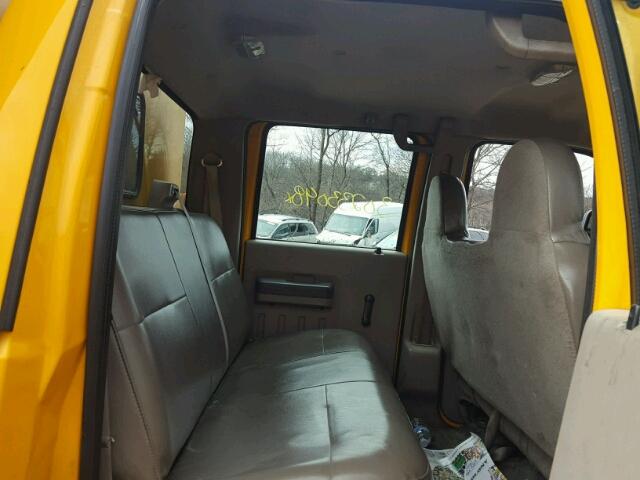 1FDWW36Y88EC27406 - 2008 FORD F350 SUPER YELLOW photo 6