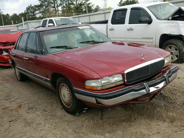 1G4CW53L7P1649891 - 1993 BUICK PARK AVENU MAROON photo 1