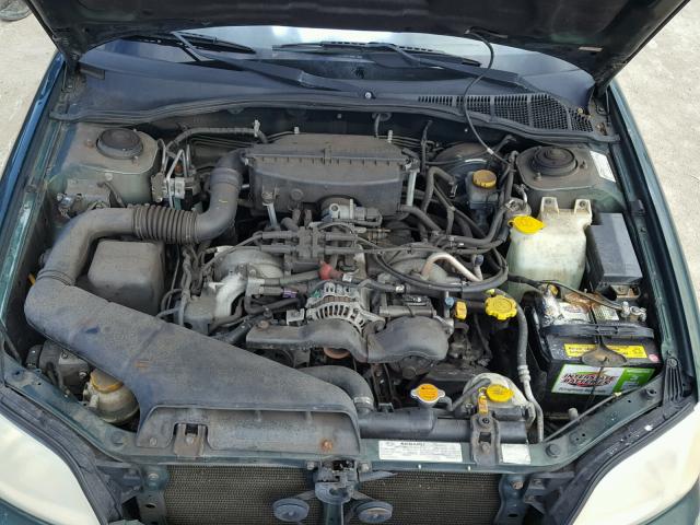 4S3BE635417205933 - 2001 SUBARU LEGACY L TWO TONE photo 7