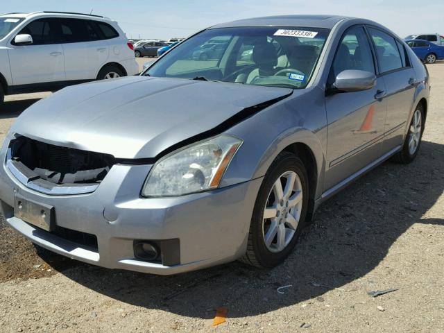 1N4BA41E78C826870 - 2008 NISSAN MAXIMA SE GRAY photo 2