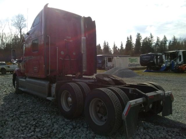 1XP7DU9X79D789164 - 2009 PETERBILT 387 RED photo 3