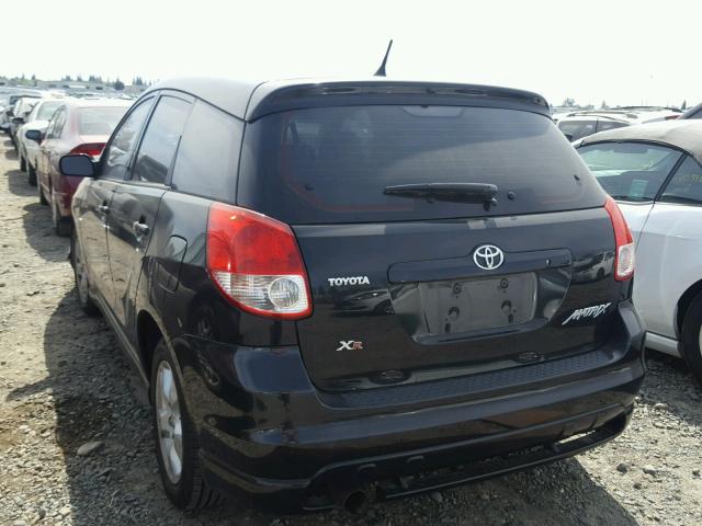 2T1KR32E23C069856 - 2003 TOYOTA COROLLA MA BLACK photo 3