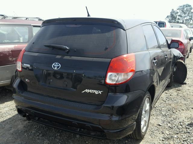 2T1KR32E23C069856 - 2003 TOYOTA COROLLA MA BLACK photo 4