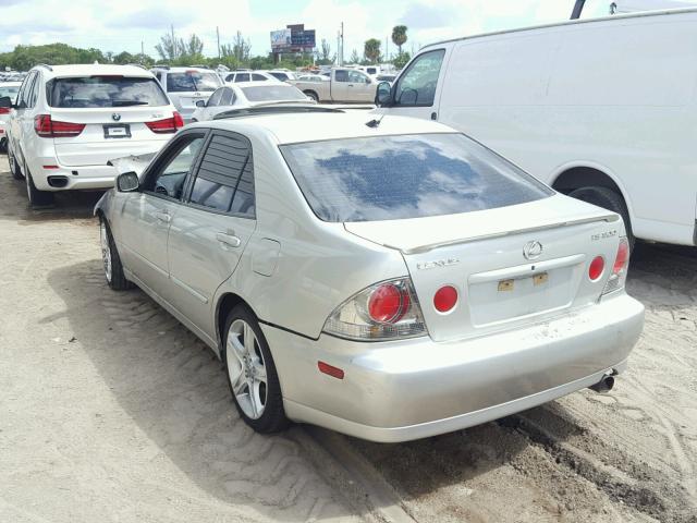 JTHBD192720063170 - 2002 LEXUS IS 300 SILVER photo 3