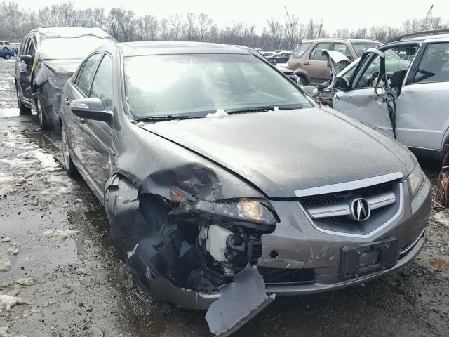 19UUA66257A027632 - 2007 ACURA TL GRAY photo 1