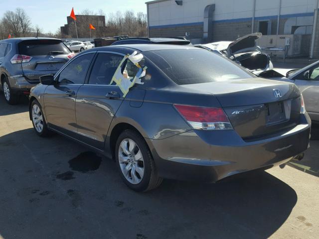 1HGCP26408A052170 - 2008 HONDA ACCORD LXP GRAY photo 3