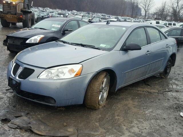 1G2ZH57N084118766 - 2008 PONTIAC G6 GT BLUE photo 2