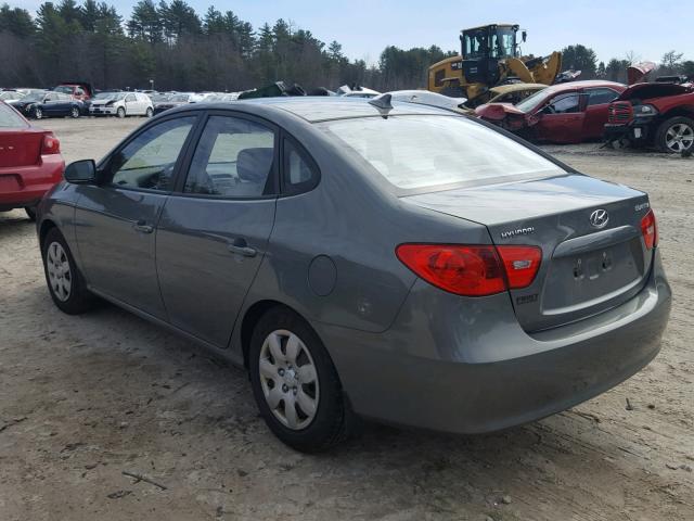 KMHDU46D29U687927 - 2009 HYUNDAI ELANTRA GL GREEN photo 3