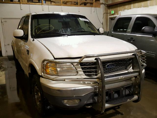 1FTRW08W01KD75147 - 2001 FORD F150 SUPER WHITE photo 1