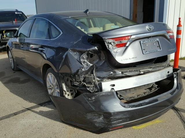 4T1BK1EB8DU061738 - 2013 TOYOTA AVALON BAS CHARCOAL photo 4