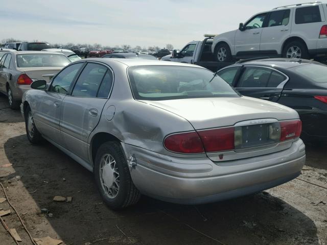 1G4HR54K244171604 - 2004 BUICK LESABRE LI SILVER photo 3