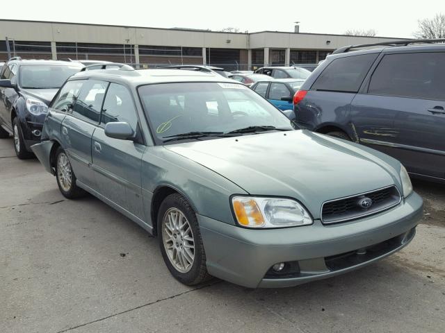 4S3BH625047302737 - 2004 SUBARU LEGACY L S GREEN photo 1