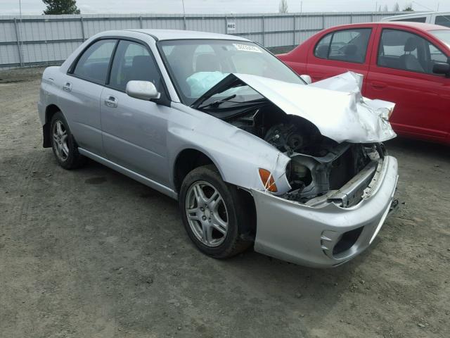 JF1GD67543H513206 - 2003 SUBARU IMPREZA RS SILVER photo 1