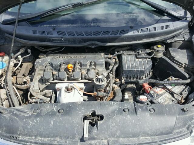 2HGFA1F04AH001137 - 2010 HONDA CIVIC EXL შავი ფოტო 7