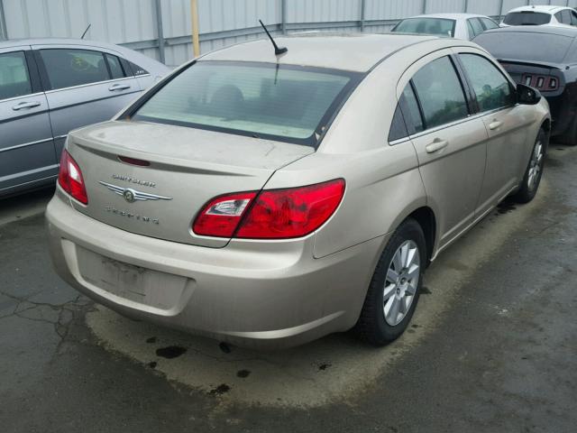 1C3LC46B19N521558 - 2009 CHRYSLER SEBRING LX BEIGE photo 4